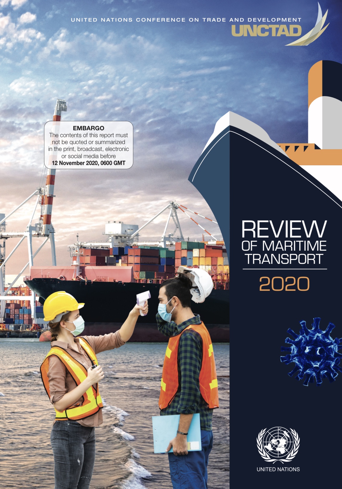 Транспорт 2020. Review of Maritime transport 2021.